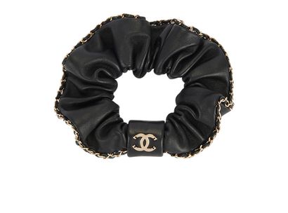 Chanel CC Scrunchie, front view